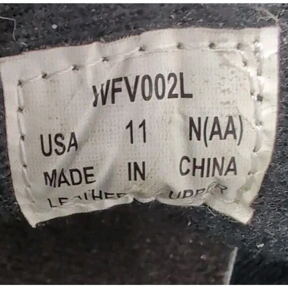 Propet Delaney Ankle Bootie Boots Women 11N (AA) Black Leather Zip/Lace WFV002L - Picture 8 of 9